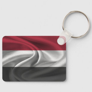 Jemen Flag Schlüsselanhänger