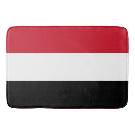Jemen-Flagge Badematte