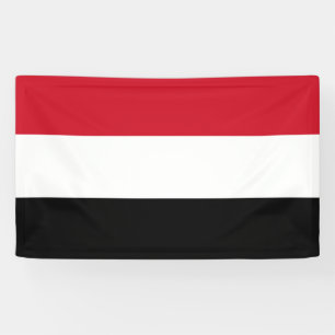 Jemen-Flagge Banner