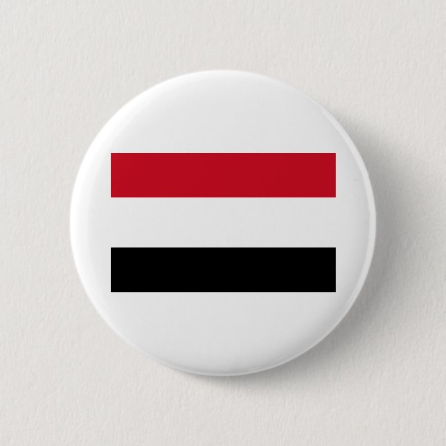 Jemen-Flagge Button (Vorderseite)