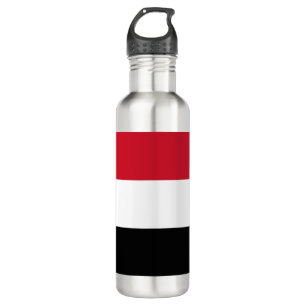 Jemen-Flagge Edelstahlflasche