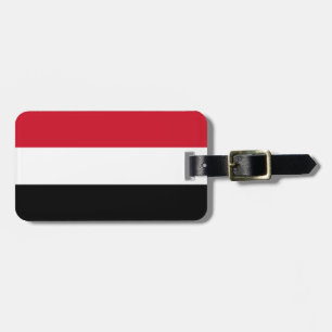 Jemen-Flagge Gepäckanhänger