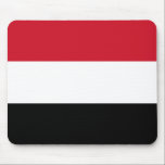 Jemen-Flagge Mousepad<br><div class="desc">Anpassbare World Flag Produkte - Bitte fühlen Sie sich frei,  Ihren eigenen Text hinzuzufügen.</div>