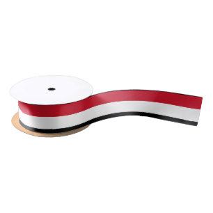 Jemen-Flagge Satinband