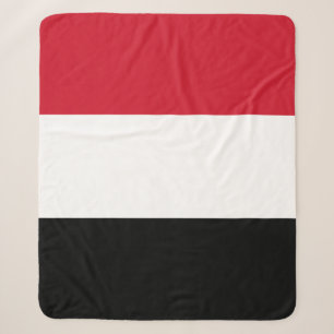 Jemen-Flagge Sherpadecke