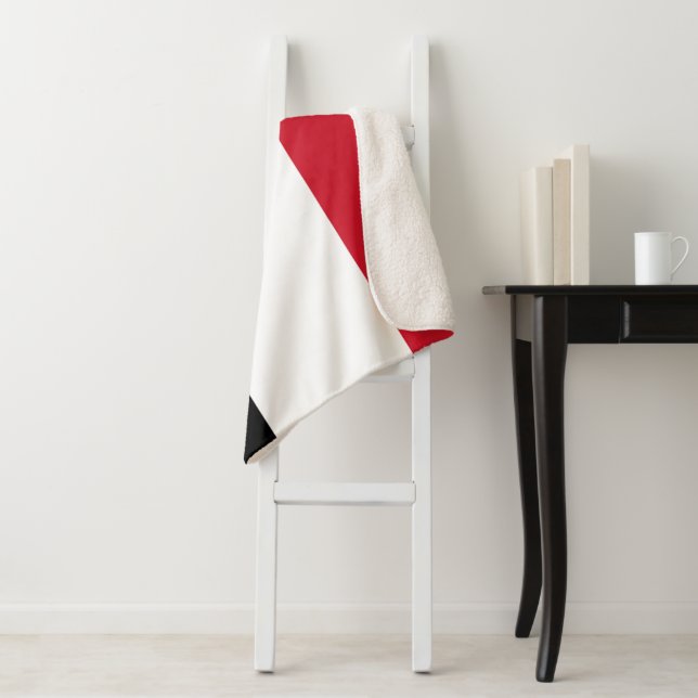 Jemen-Flagge Sherpadecke (Beispiel)