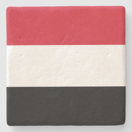 Jemen-Flagge Steinuntersetzer