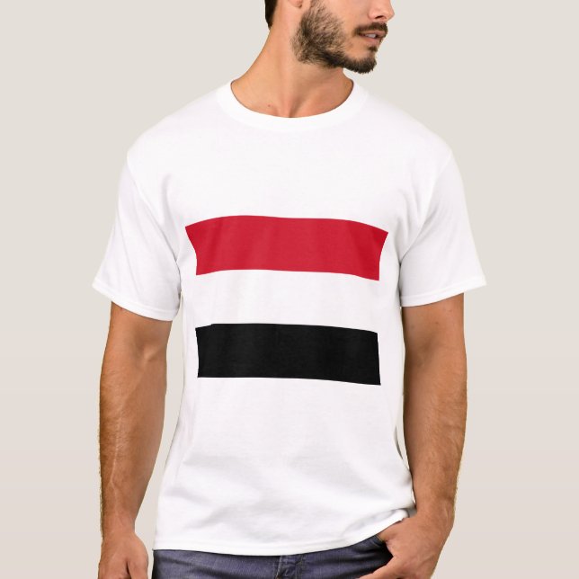 Jemen-Flagge T-Shirt (Vorderseite)