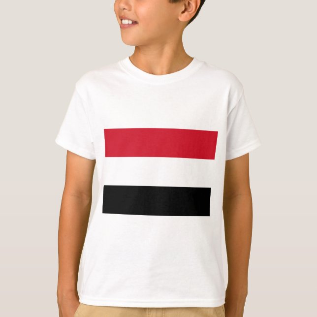 Jemen-Flagge T-Shirt (Vorderseite)