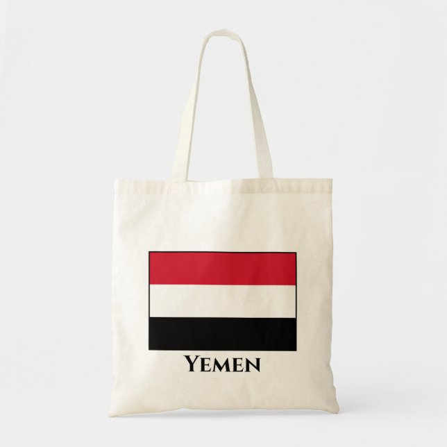 Jemen-Flagge Tragetasche (Vorne)