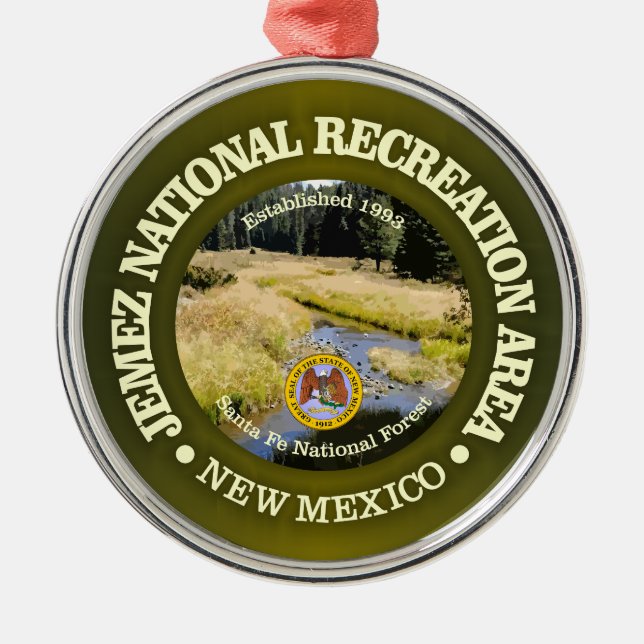 Jemez NRA Ornament Aus Metall (Vorne)