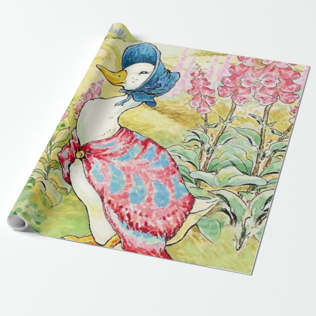 “Jemima Puddle Duck” by Beatrix Potter Geschenkpapier (Ungerollt)