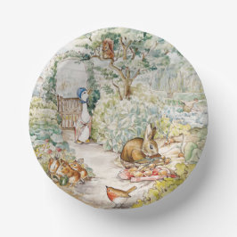 Jemima Puddle Duck im Garten von Herrn Mc Gregor Pappteller