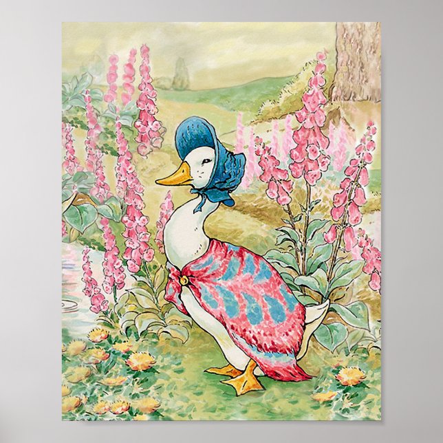 Jemima Puddle Duck Poster (Vorne)