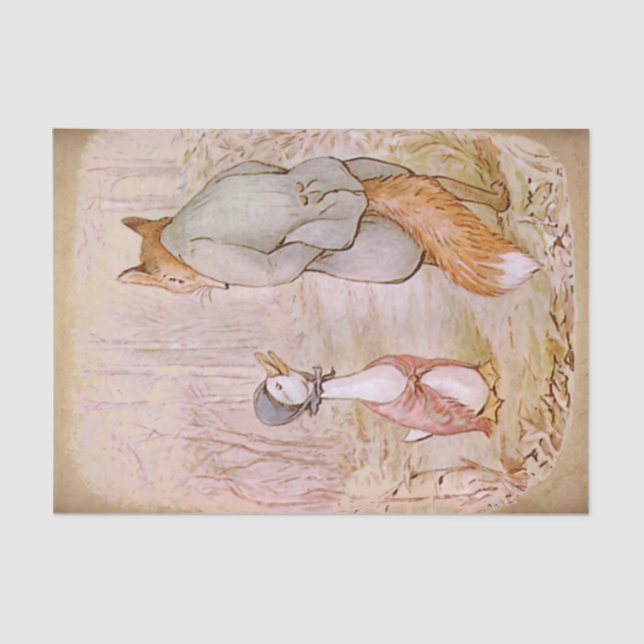 Jemima Puddle Duck Seidenpapier (Vorderseite)