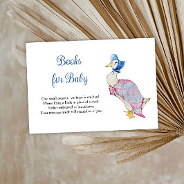 Jemima Puddleduck Books for baby RSVP Karte