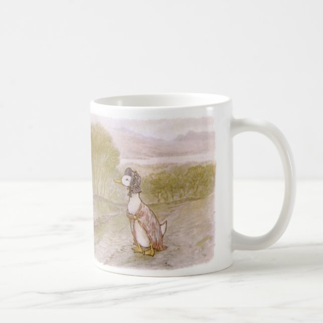 Jemima Puddleduck Tasse, Beatrix-Töpfergeschenk Tasse (Rechts)
