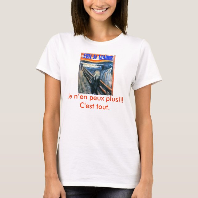 J'en ai marre T-Shirt (Vorderseite)