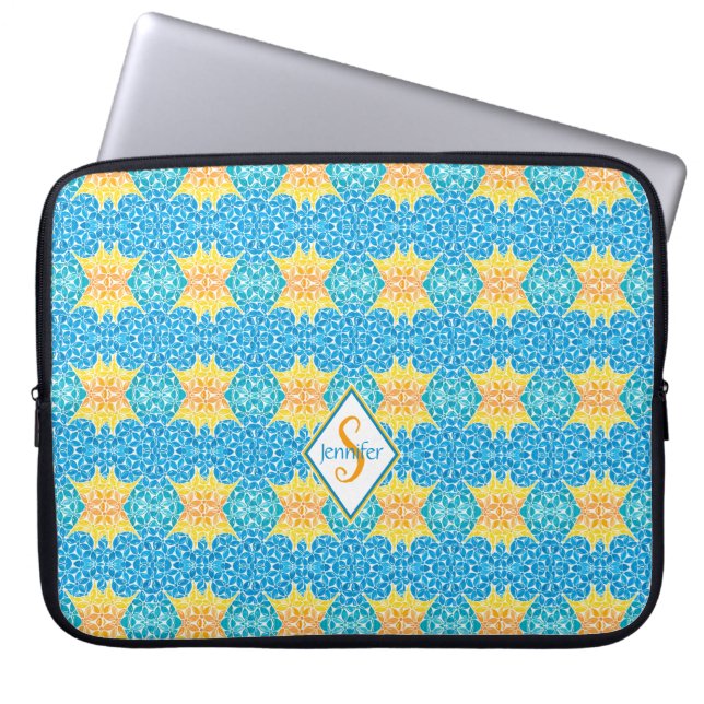 Jen Mosaic Laptop Sleeve (Vorderseite)