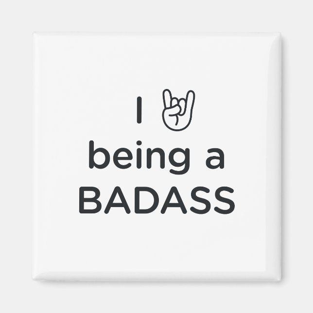 Jen Sincero Badass Emoji Magnet (Vorne)