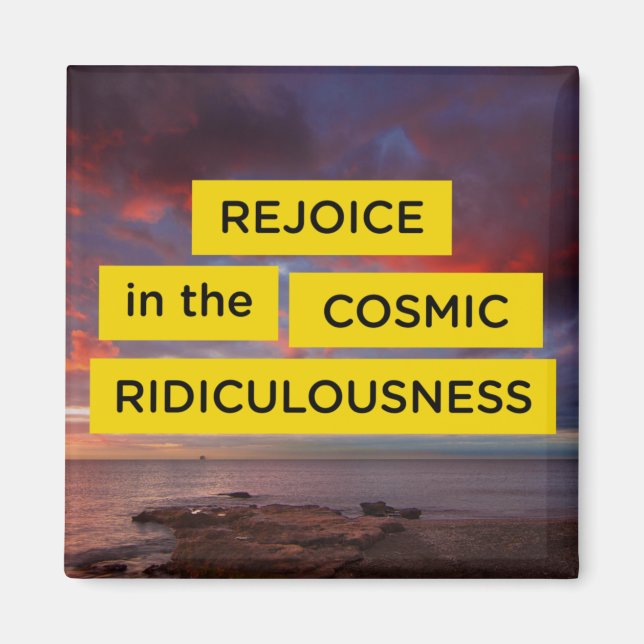 Jen Sincero Badass Motivierend Quote Magnet (Vorne)