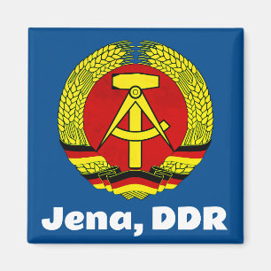 Jena, DDR, Jena, Deutschland (DDR Ossi) Magnet