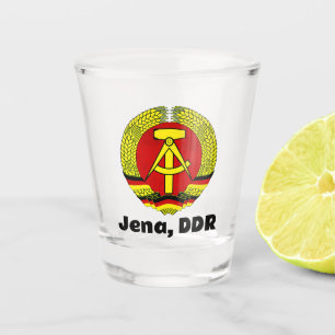 Jena, DDR, Jena, Deutschland (DDR Ossi) Schnapsglas