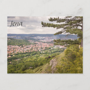 Jena View Foto Postkarte