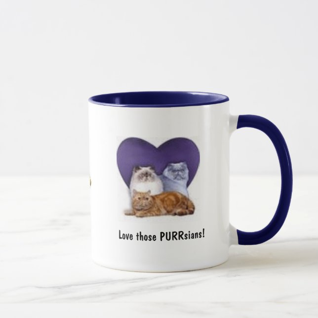 Jene Liebe PURRsians! Tasse (Rechts)