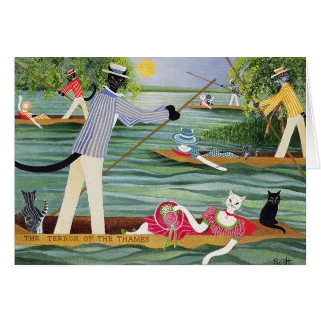 Jene Sommer-Stocherkähne (Vorderseite (Horizontal))