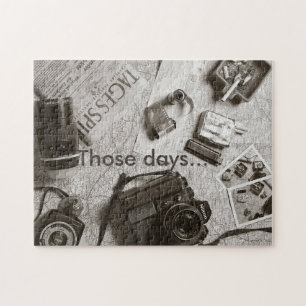 JENE TAGE Puzzle - Fotograf, Vintage, Alt