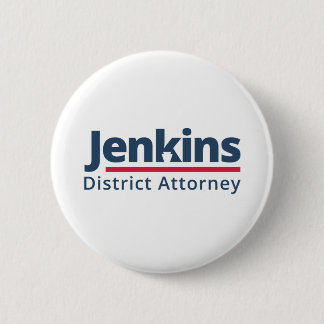 Jenkins für Bezirksstaatsanwalt Button
