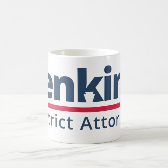 Jenkins für Bezirksstaatsanwalt-Kaffee-Tasse Kaffeetasse (Mittel)