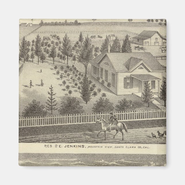 Jenkins, Snyder Residenzen Magnet (Vorne)