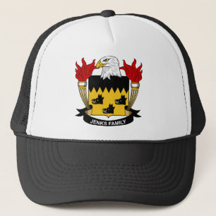 Jenks Familienwappen Truckerkappe