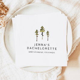 JENNA Pine Tree Camp Serviette