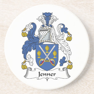 Jenner Familienwappen Sandstein Untersetzer