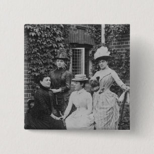 Jennie Jerome, neuere Dame Randolph Churchill Button