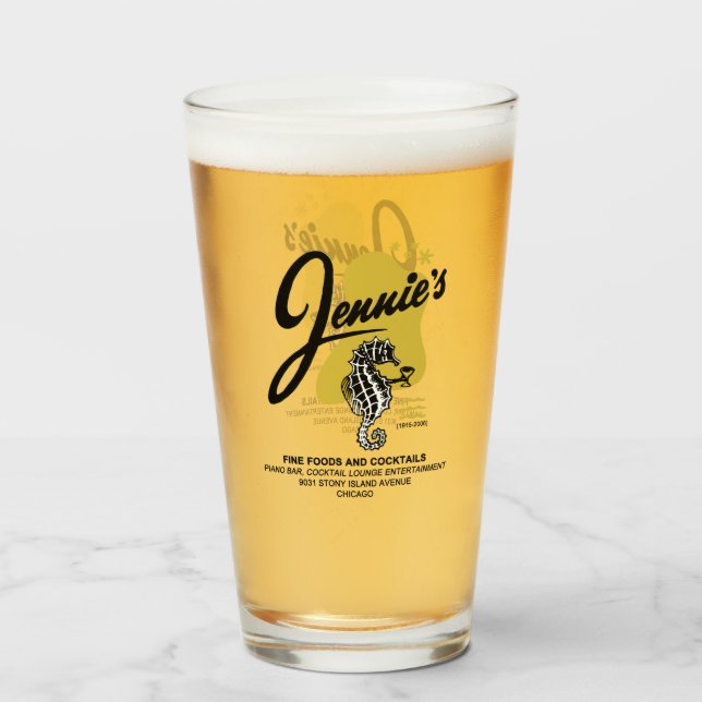 Jennie's Restaurant & Lounge, Chicago, IL Glas (Vorne (Gefüllt))