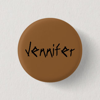 Jennifer aus verwaistem Schriftart Button
