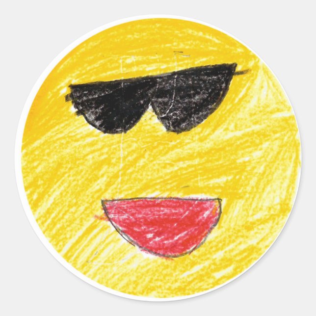 Jennifer: Rundaufkleber Runder Aufkleber (Vorderseite)