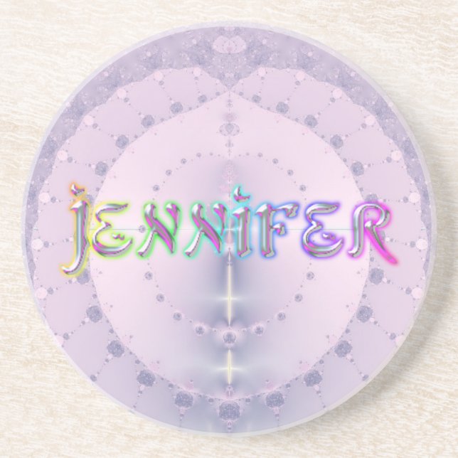 Jennifer, Untersetzer (Vorne)