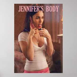 Jennifers Body 2009 Vintag Poster
