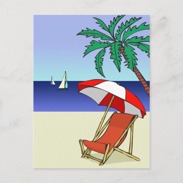 Jennifers Paradies Postkarte (Vorderseite)