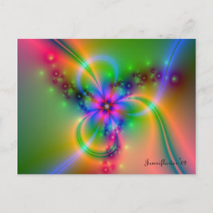 Jenniflower #7 postkarte