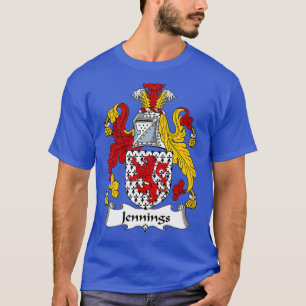 Jennings Coat of Arms Jennings Familienwappen T-Shirt