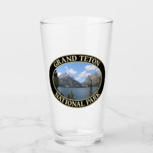 Jenny Lake at Grand Teton National Park in Wyoming Glas