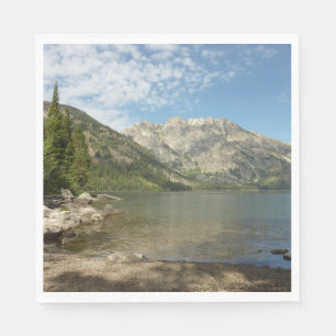 Jenny Lake at Grand Teton National Park Serviette