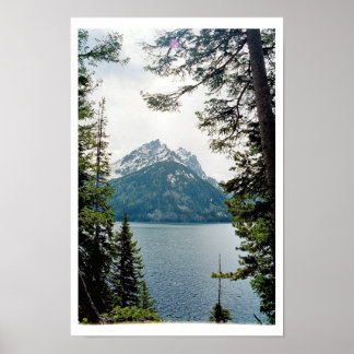 Jenny Lake / Grand Teton National Park Poster
