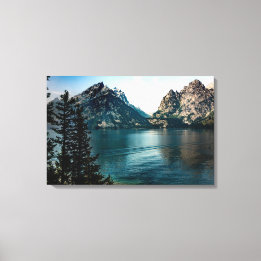 Jenny Lake, Grand Tetons auf der Leinwand